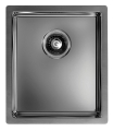 Monarch QUADRIX 20 ANTRACYT zlewozmywak stalowy 390x450mm