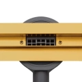 Elegancki odpływ liniowy Slim&Low ProLine 800 mm, złoty