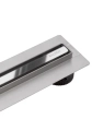 Elegancki odpływ liniowy Slim&Low ProLine 700 mm, inox lustro