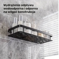 Półka prysznicowa 2szt kol. czarny