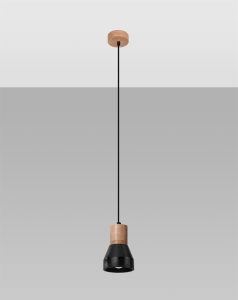Lampa wisząca QUBIC czarna
