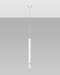 Lampa wisząca WEZYR 1 biała
