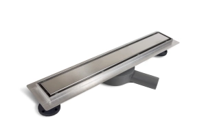 Stylowy odpływ liniowy 700 mm z regulowanym syfonem