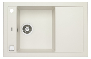 FORMIC 30 kol. 11 biały (76x50) zlew Granital+ 1kom. z syfonem POP-UP