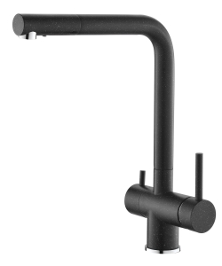 AQUILA Bateria kol. 91 CZARNY z możliwością podłączenia do filtra wody