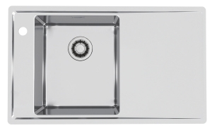 STRICTO 10 SAT QC L 790x472 zlew wpuszczany F/S + syfon Quick Close