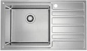 Rando 50 QC L 860x500 zlew wpuszczany z syfonem (lewy) + syfon Quick Close