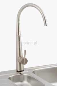 LUCCIO bateria zlewozmywakowa 80-06 nikiel szczotkowany