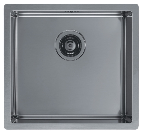 Monarch QUADRIX 30 ANTRACYT zlewozmywak stalowy 450x450mm