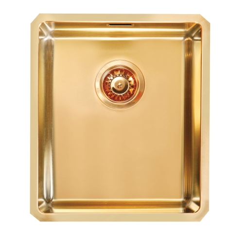 Monarch QUADRIX 20 BRĄZ zlewozmywak stalowy 390x450mm