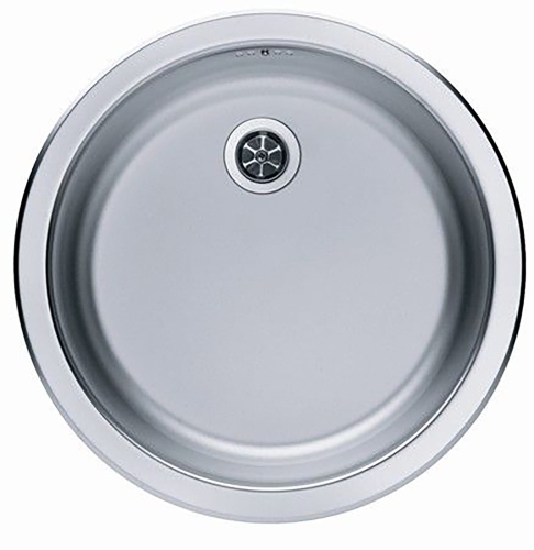 FORM 10 SAT 45x15.5 1K zlew wpuszczany + odpływ zatyczkowy z syfonem