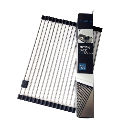 Ociekacz mata ALL ROUND 450X325 - Satyna/Czarny