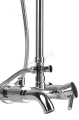 ZXC zestaw natryskowy z baterią 9003 CHROM
