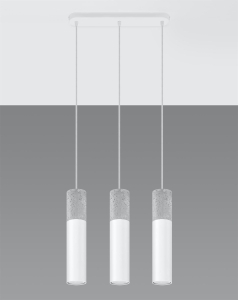 Lampa wisząca BORGIO 3L biały
