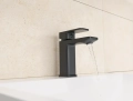 Bateria umywalkowa czarna Remo Black Valvex