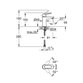 Bateria umywalkowa chrom Start Clova Grohe