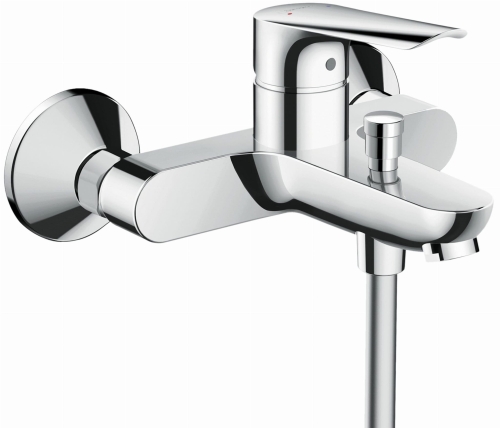 Bateria wannowa chrom Logis E Hansgrohe