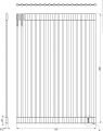 Ociekacz mata ALL ROUND 450X330 - CZARNY MAT