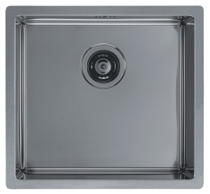 Monarch QUADRIX 30 ANTRACYT zlewozmywak stalowy 450x450mm