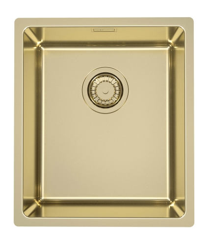 Monarch KOMBINO 20 ZŁOTO zlewozmywak stalowy 380x440mm