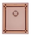 Monarch KOMBINO 20 MIEDŹ zlewozmywak stalowy 380x440mm