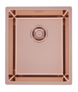 Monarch KOMBINO 20 MIEDŹ zlewozmywak stalowy 380x440mm