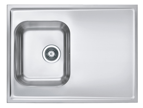 CLASSIC Pro 30 SAT 80x60 1K zlew nakładany z ociekaczem + syfon