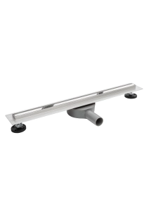 Elegancki odpływ liniowy Slim&Low ProLine 700 mm, inox lustro