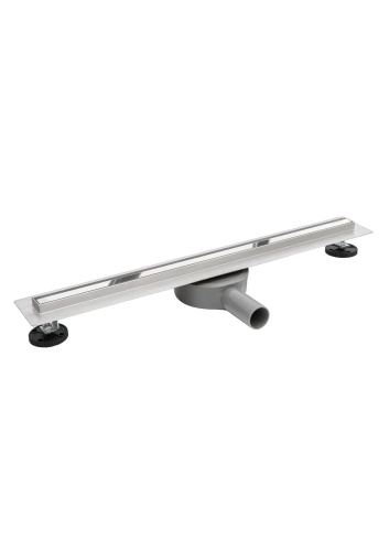 Elegancki odpływ liniowy Slim&Low ProLine 700 mm, inox lustro