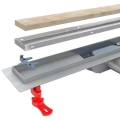 Praktyczny odpływ liniowy Alfa Linear 600 mm, inox