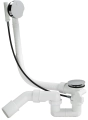 Automatyczny syfon wannowy Viega Simplex 50 mm – chromowany