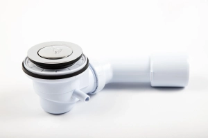 Syfon brodzikowy niski 60 mm z funkcją klik-klak