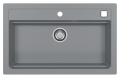 ATROX 40 kol. 81 BETON zlew Granital (790 x 500) 1 kom. z syfonem POP-UP 3 1/2"