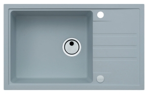Intermezzo 130 steel 04 (78x48) z syfonem manualnym