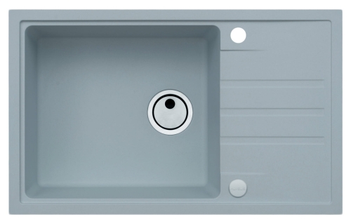 Intermezzo 130 steel 04 (78x48) z syfonem manualnym