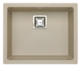 QUADRIX 50 kol. 02 pebble (56x46) Zlew Granital+ z syfonem POP-UP
