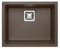 QUADRIX 50 kol. 03 chocolate (56x46) Zlew Granital+ z syfonem POP-UP
