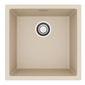 OMNI 20 G22 piasek (45x45) 1 kom. z syfonem sat.