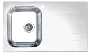 GLASSIX 10 POP-UP 3 1/2 860X500mm satyna - biały