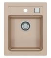 ATROX 10 kol. 22 PIASEK zlew Granital (400 x 500) 1 kom. z syfonem POP-UP 3 1/2"