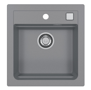 ATROX 20 kol. 81 BETON zlew Granital 1 kom. z syfonem POP-UP 3 1/2"