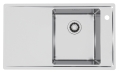 STRICTO 10 SAT QC P 790x472 zlew wpuszczany F/S + syfon Quick Close