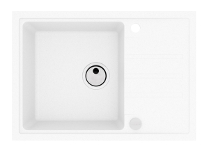 Intermezzo 40 biały 11 (68x48) z syfonem manualnym