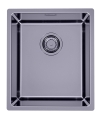 Monarch KOMBINO 20 ANTRACYT zlewozmywak stalowy 380x440mm