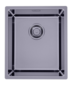 Monarch KOMBINO 20 ANTRACYT zlewozmywak stalowy 380x440mm