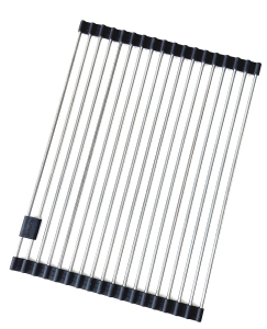 Ociekacz mata ALL ROUND mini 325X260 - Satyna/Czarny