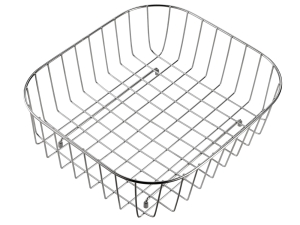 KOSZYK STALOWY chromowany 345x315x115