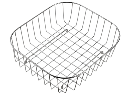 KOSZYK STALOWY chromowany 345x315x115