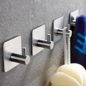 Uniwersalny haczyk wieszak na ręcznik kol. inox