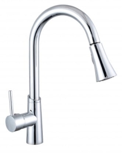 ZXC bateria zlewozmywakowa z wyciąganą wylewką 9823 CHROM